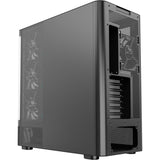 Xyz PC Gear Quantum Pro Midi Tower Case (sort | Vindue)