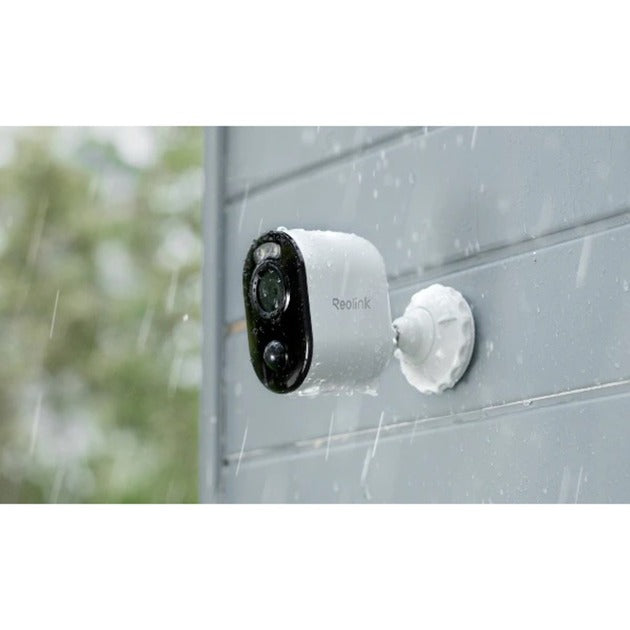 Reolink hub 1 med 2x argus series b310 sikkerhedskamera (hvid, 3 mp | wlan | farve nattesyn)