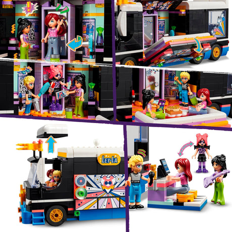 Lego friends - popstjerne tour bus byggelegetøj (42619)