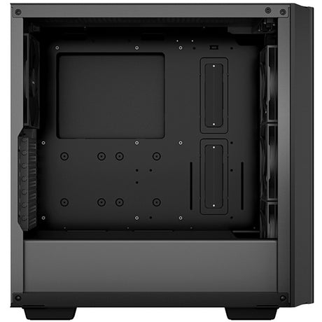 Deepcool CG540 midi tårnhus (sort | 2x USB-A | vindue)