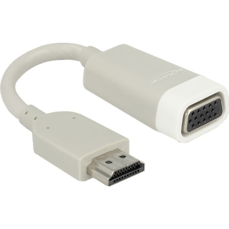 Delock HDMI A > VGA-adapter (grå, 0,15 meter)