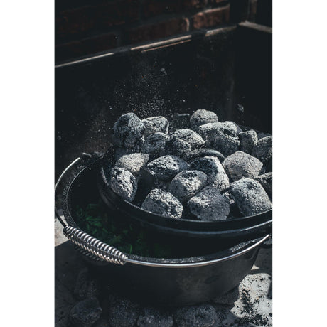 The windmill dutch oven 4,5 qt kookpan (zwart, ø 25.5 cm | 3.8 liter)