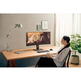 Viewsonic VA3820C UWQHD+ 21:9 buet skærm med USB-C hub 38 ultrawide (sort, 2x HDMI, 1x Displayport, USB-C, USB-B)