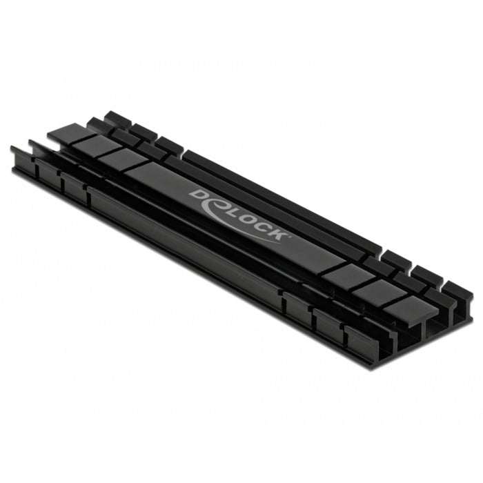 Delock heatsink flad 100 mm til m.2 modul (sort)