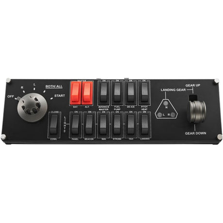 Logitech G Saitek Pro Flight Switch Panel Instrumentpanel (sort, pc)