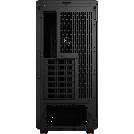 Fractal design nord midi tårnhus (sort træ farve | 2x USB-A | 1x USB-C)