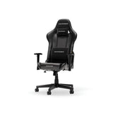 Dxracer prince l sort pvc læder gaming stol (sort)