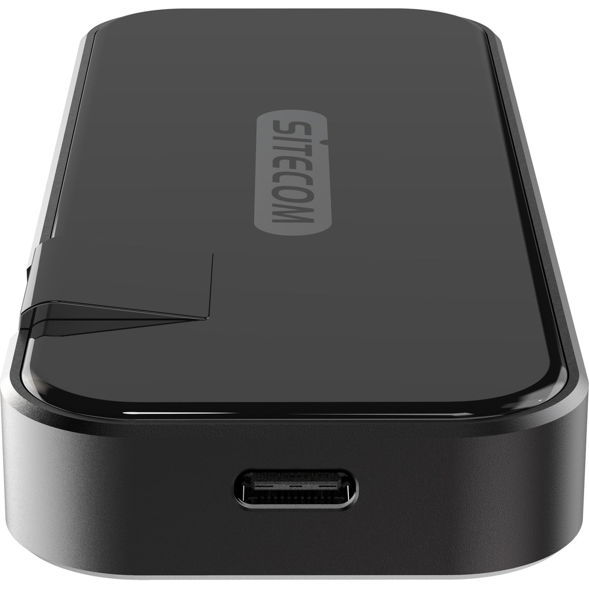 Sitecom USB-C til HDMI + Gigabit LAN-adapter (sort)