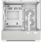 Sharkoon mk7 argb mini tårnhus (hvid | 2x USB-A | 1x USB-C | RGB | hærdet glas)