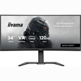 Iiyama G-Master Black Hawk GCB3482WQSU-B1 34 buet Ultrawide Gaming Monitor (sort, 2x HDMI, Display Port, 2x USB-A, USB-B, 2x USB-C, 120 Hz)