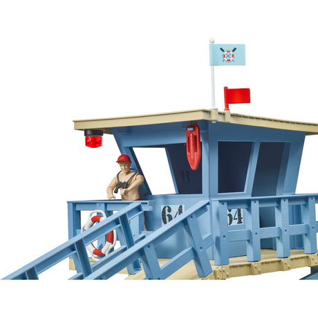 Bruder bworld rescue brigade station spille figur (62780)