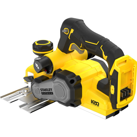 Stanley fatmax v20 18v børsteløs el-høvl (sort gul, batteri og oplader medfølger ikke)