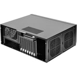 Silverstone SST-GD09B-C HTPC-hus (sort | 1x USB-A | 1x USB-C)