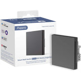 Aqara smart wall switch h1 enkelt switch (antracit, zigbee 3.0, neutral ledning påkrævet)