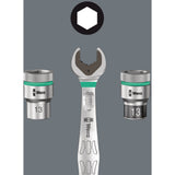 Wera 8100 sa 11 zyklop metal skraldesæt, 28-delt værktøjssæt (omskifterpal, 1 4-drev)