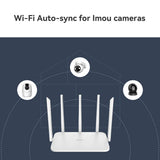 Imou HX21 AX3000 Dual Band Wi-Fi 6-router (hvid, mesh)