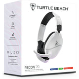 Turtle beach ear force recon 70p hvid (2024) over-ear gaming headset (hvid, ps4, ps5, xbox series x|s, xbox one, switch, pc, mobil)