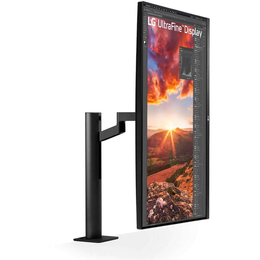 LG Ergo IPS-skærm med USB Type-C 31.5 4K UHD (sort, 2x HDMI, 1x Display Port)