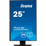 Iiyama prolite xub2595wsu-b5 25 skærm (sort, HDMI, skærmport, VGA, 2x USB-A, USB-B)