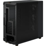 Fractal Design North XL RC Charcoal Black TG Dark Midi Tower Housing (sort træfarve | 2x USB-A | 1x USB-C | hærdet glas)