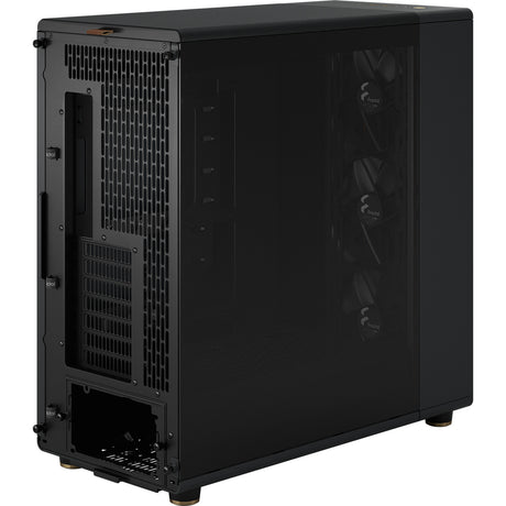 Fractal Design North XL RC Charcoal Black TG Dark Midi Tower Housing (sort træfarve | 2x USB-A | 1x USB-C | hærdet glas)