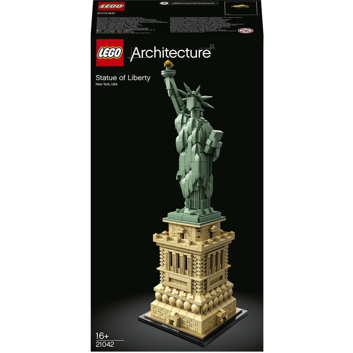 Lego-arkitektur - Frihedsgudinden byggelegetøj (21042)