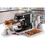 Ariete moderna espresso slim 1381 12 espressomaskine (sort)