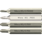 Wera tool-check modulært mikro 1 bitsæt med 21 dele (sort grøn)