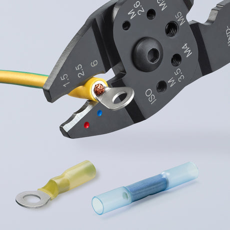 Knipex 97 21 215 krympetang isolerede kabelsko