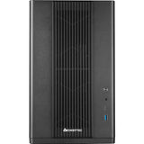 Chieftec bx-mesh mini tårnhus (sort | 1x USB-A | 1x USB-C | hærdet glas)