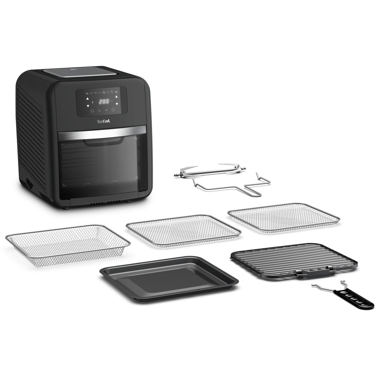 Tefal easy fry ovngrill mini bageovn (sort)