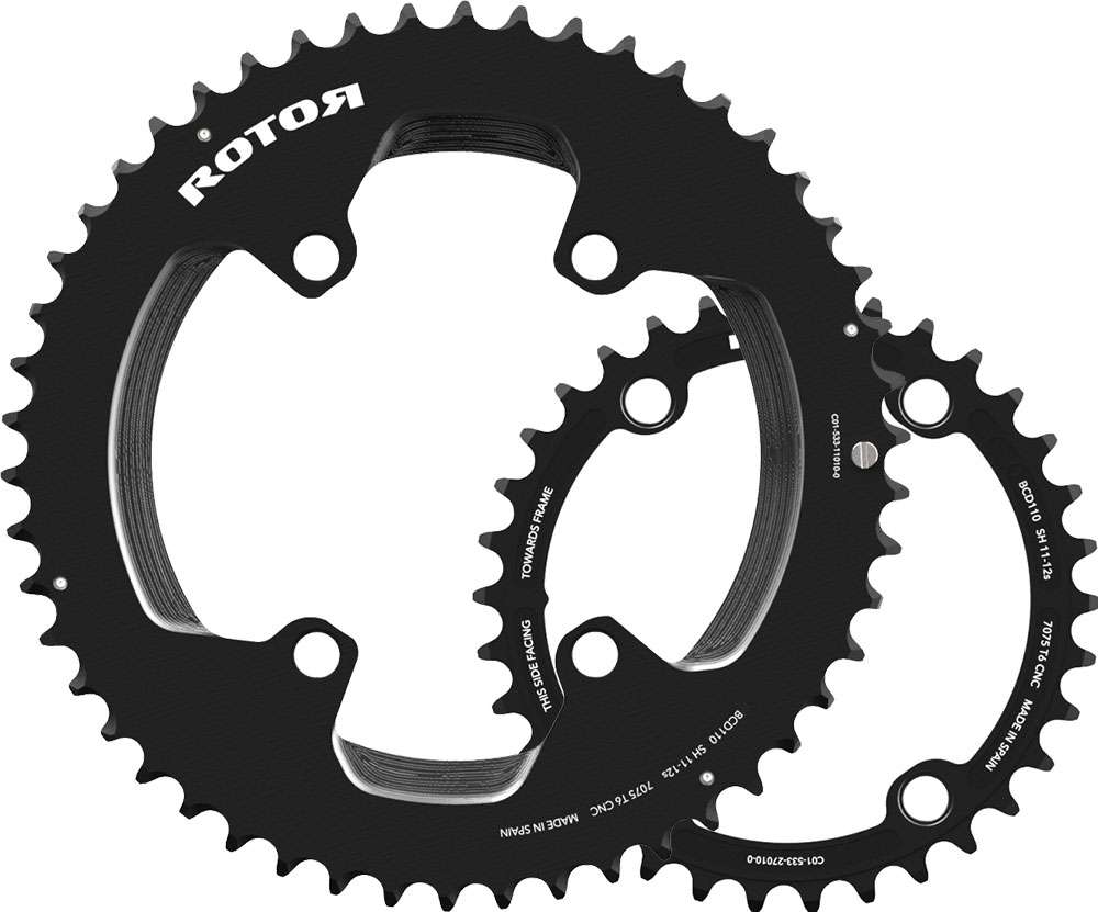 Rotor r-ringe 110x4 vej kædekrans