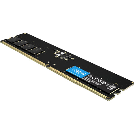 Crucial 16 GB DDR5-4800 (1x 16 GB) RAM (sort, CT16G48C40U5)