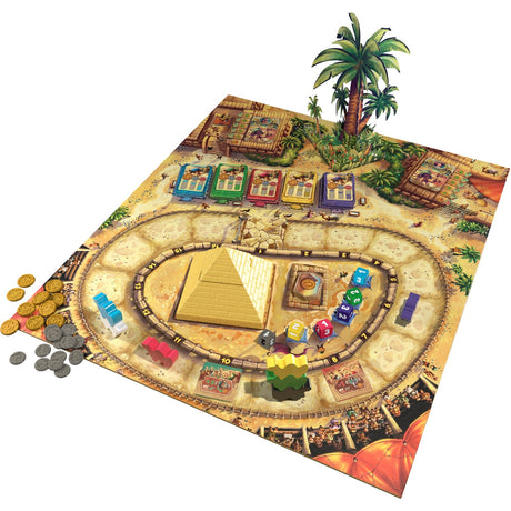 Asmodee eggertspiele camel up - brætspil camel race - ny udgave med 3D palmetræ