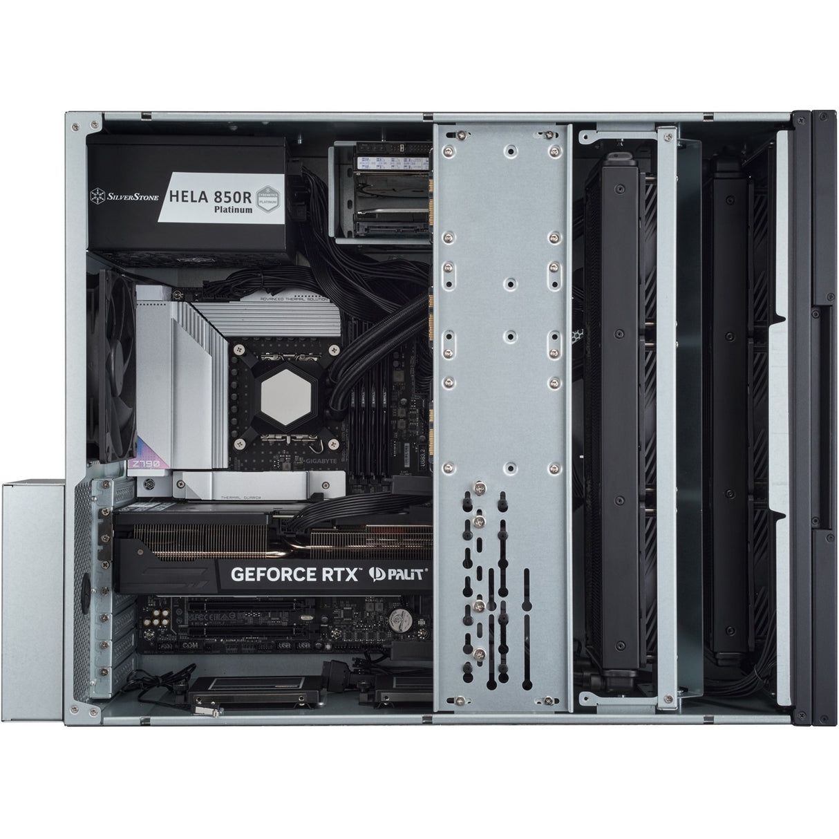 Silverstone RM52 server housing (black | 2x USB-A | 1x USB-C)