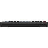 Montech mkey pro darkness rgb mekanisk tastatur (sort, us-layout (qwerty), gateron g pro gul, 75%, hot-swappable, rgb, double-shot pbt, usb-c | 2,4 ghz | bluetooth 5.2)
