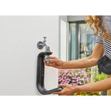 Gardena liano tapfix 18590-20 slangeholder sort 1 stk.