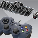 Logitech gamepad f310 (mørkeblå sort)