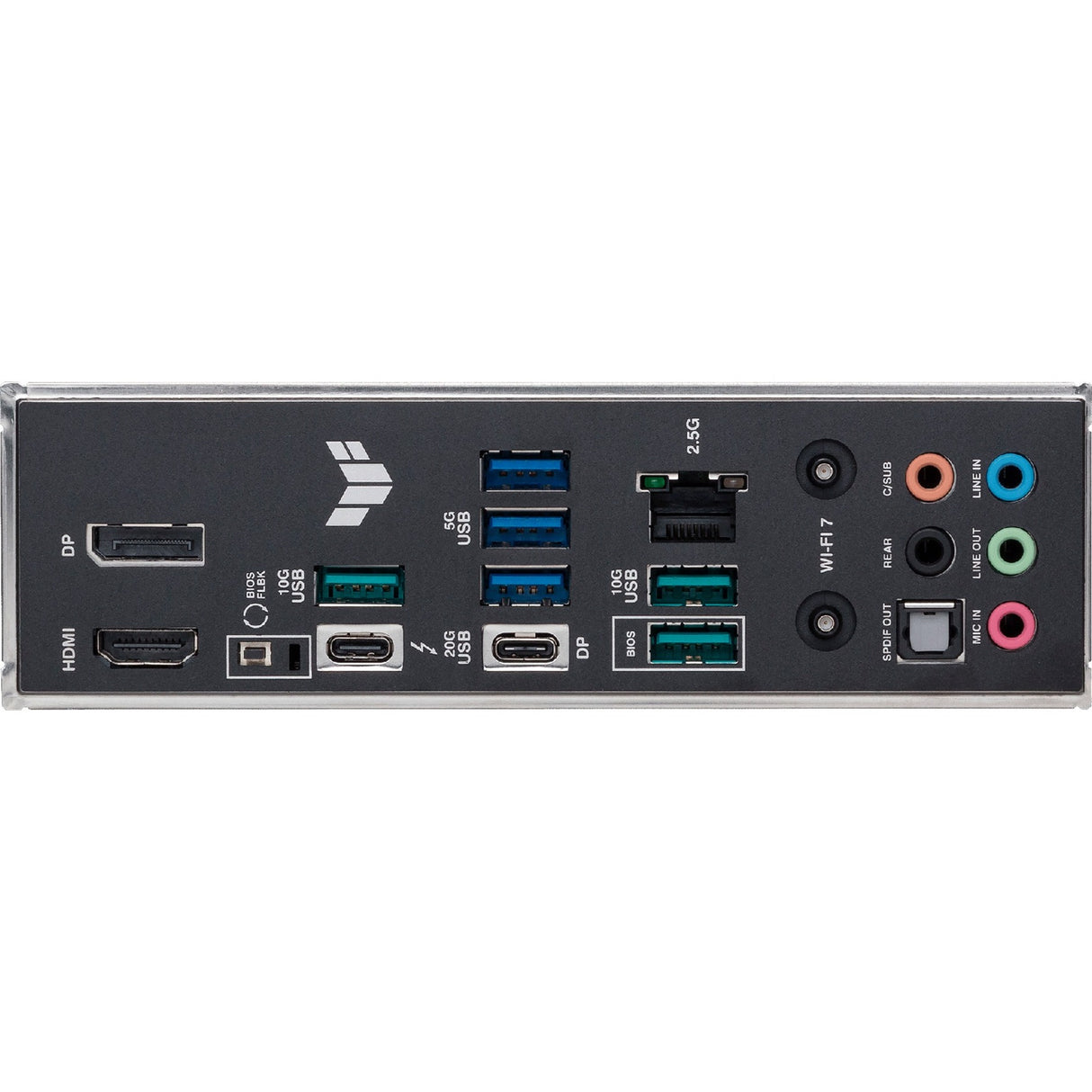 Asus Tuf Gaming Z890-Plus WiFi Socket 1851 bundkort (RAID, 2,5 GB-LAN, WiFi 7, BT, lyd, ATX)
