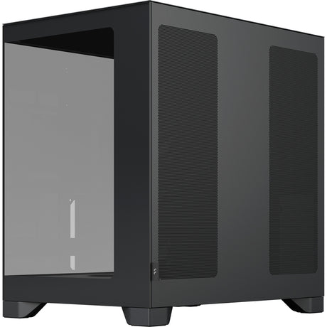 Fractal design pop 2 vision rgb midi tower behuizing (zwart | 1x usb-a | 1x usb-c | rgb | tempered glass)