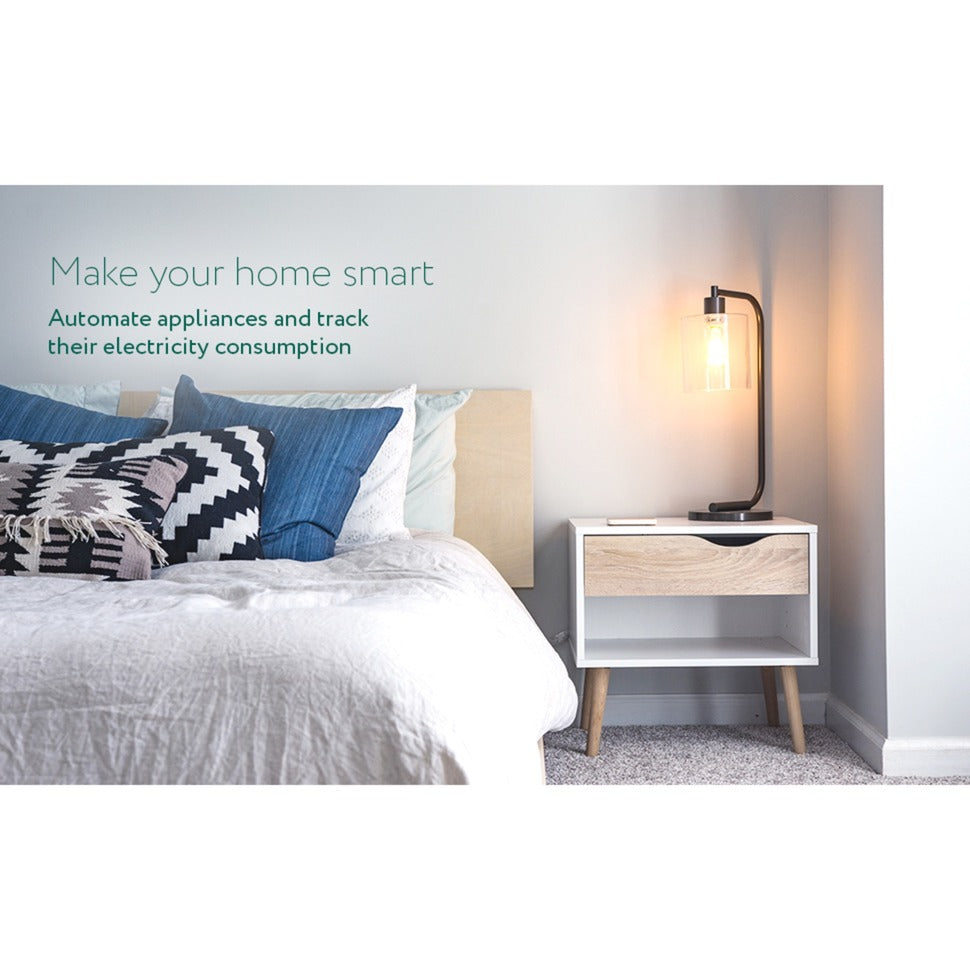 Frient smart stik mini 2 type e (fransk) stik (hvid, zigbee 3.0)