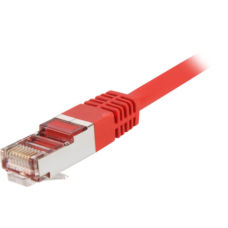 Sharkoon patch kabel rj45 cat.5e s ftp 10m (rød)