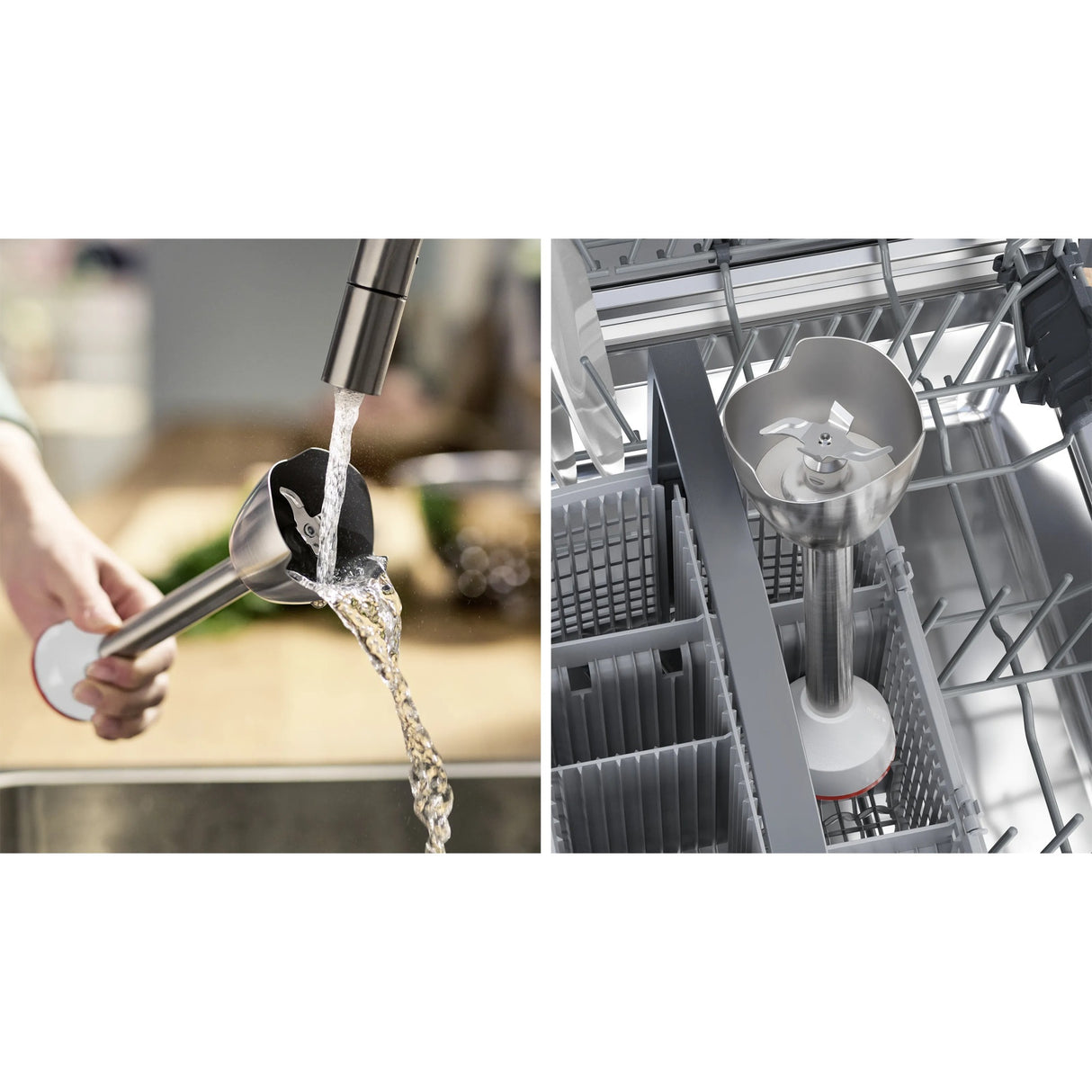 Bosch serie 4 stavblender ergomaster 800w (hvid antracit)