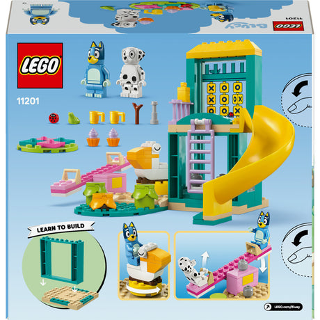 Lego ® bluey: bluey og chloé i legepladsbyggesættet - 11201
