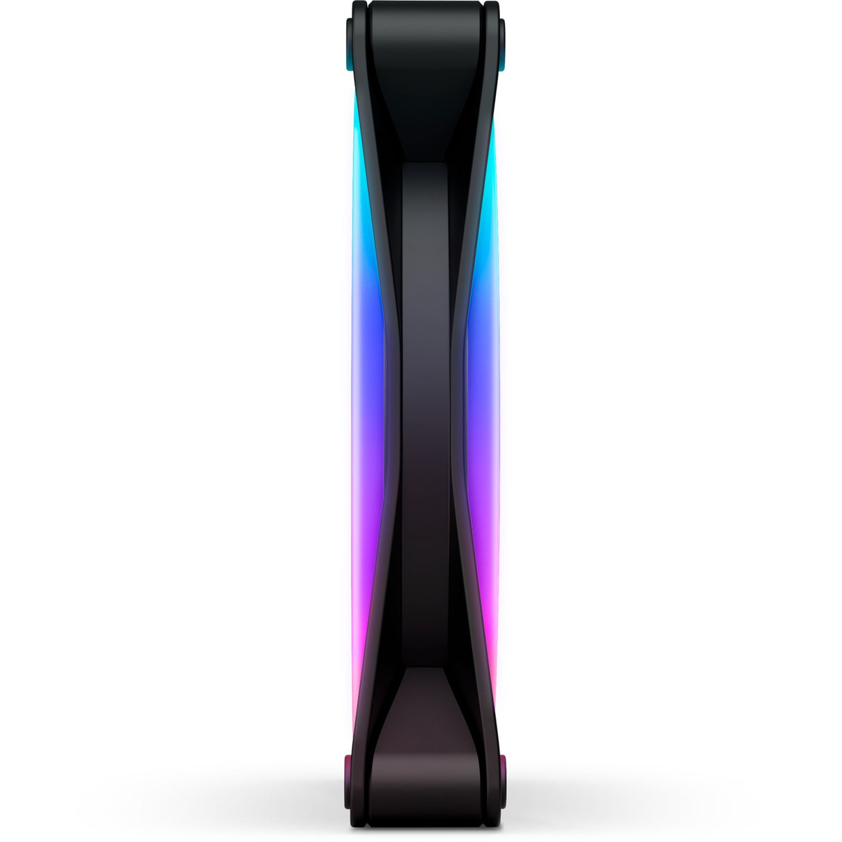 Nzxt f140 rgb duo ventilator (sort, 140 x 140 x 25 mm, pwm, uden controller)