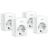 Tp-Link Tapo P100 Mini Smart WiFi-stik (4-pak) Switch-stik (hvid, 4-pak)
