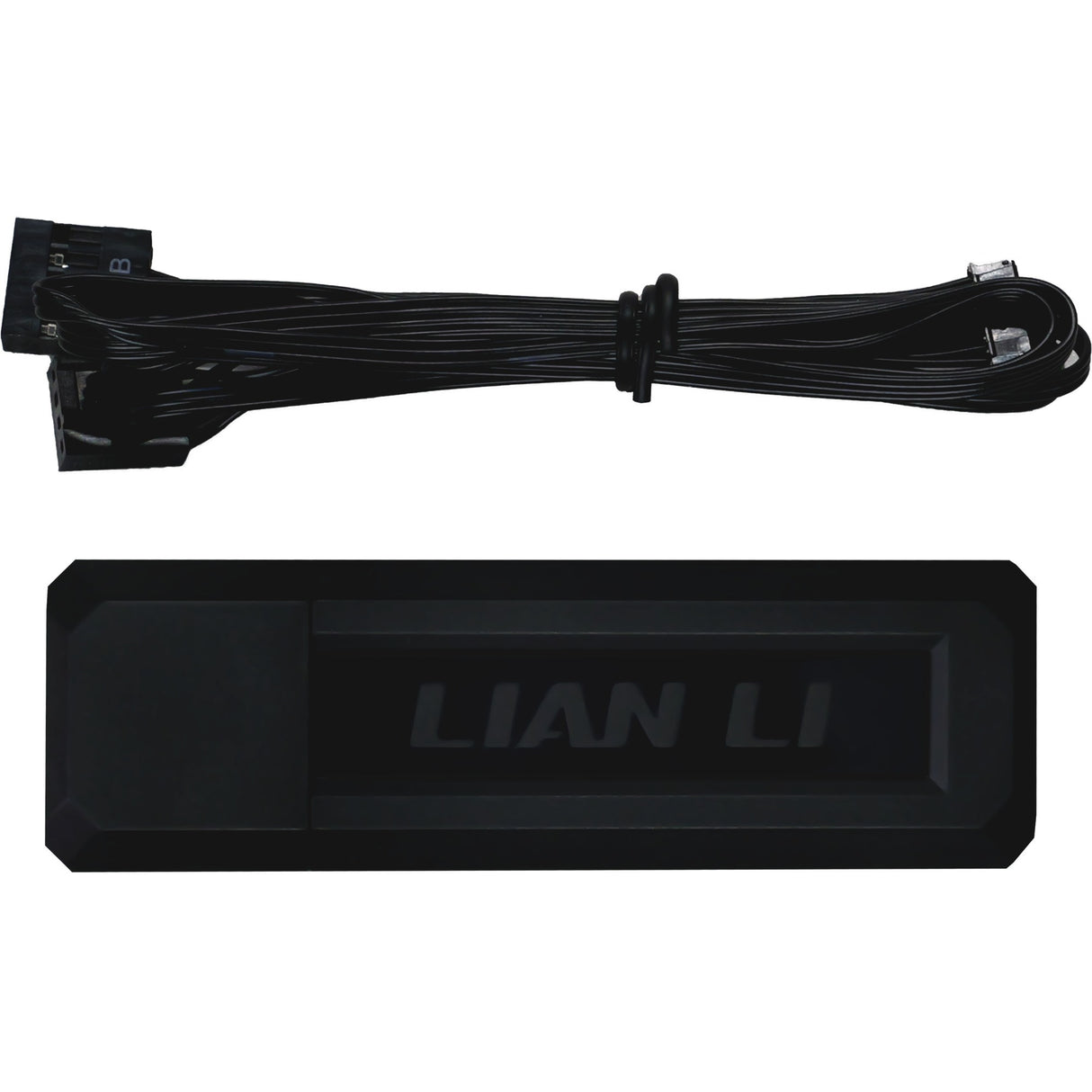 Lian Li Uni Fan TL 120 Wireless Reverse Blade RGB Case Fans (sort, 3 stk, 120 x 124 x 28 mm, PWM, inkl. controller)