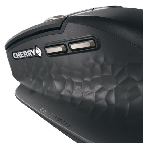 Cherry stream desktop ultimate draadloze desktopset (zwart, us lay-out (qwerty), sx-schaartechnologie, 100%, 4000 dpi, white leds, abs, 2.4 ghz bluetooth usb)