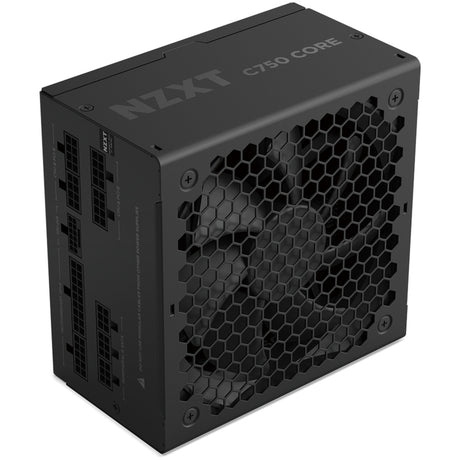 NZXT C750 Gold Core Modular 750 watt strømforsyning (sort, 1x 12V-2x6, 2x PCIe)