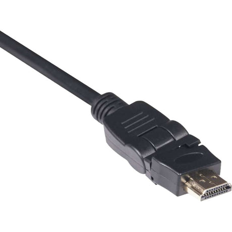 Club 3D HDMI 2.0 360° roterende kabel (sort, 2 meter, 4K 60Hz)